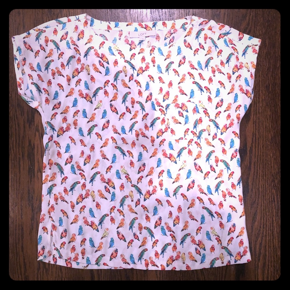 Loft blouse - super fun for summer!